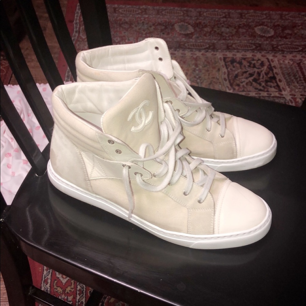 Chanel High Top Sneakers - Picture 4 of 7